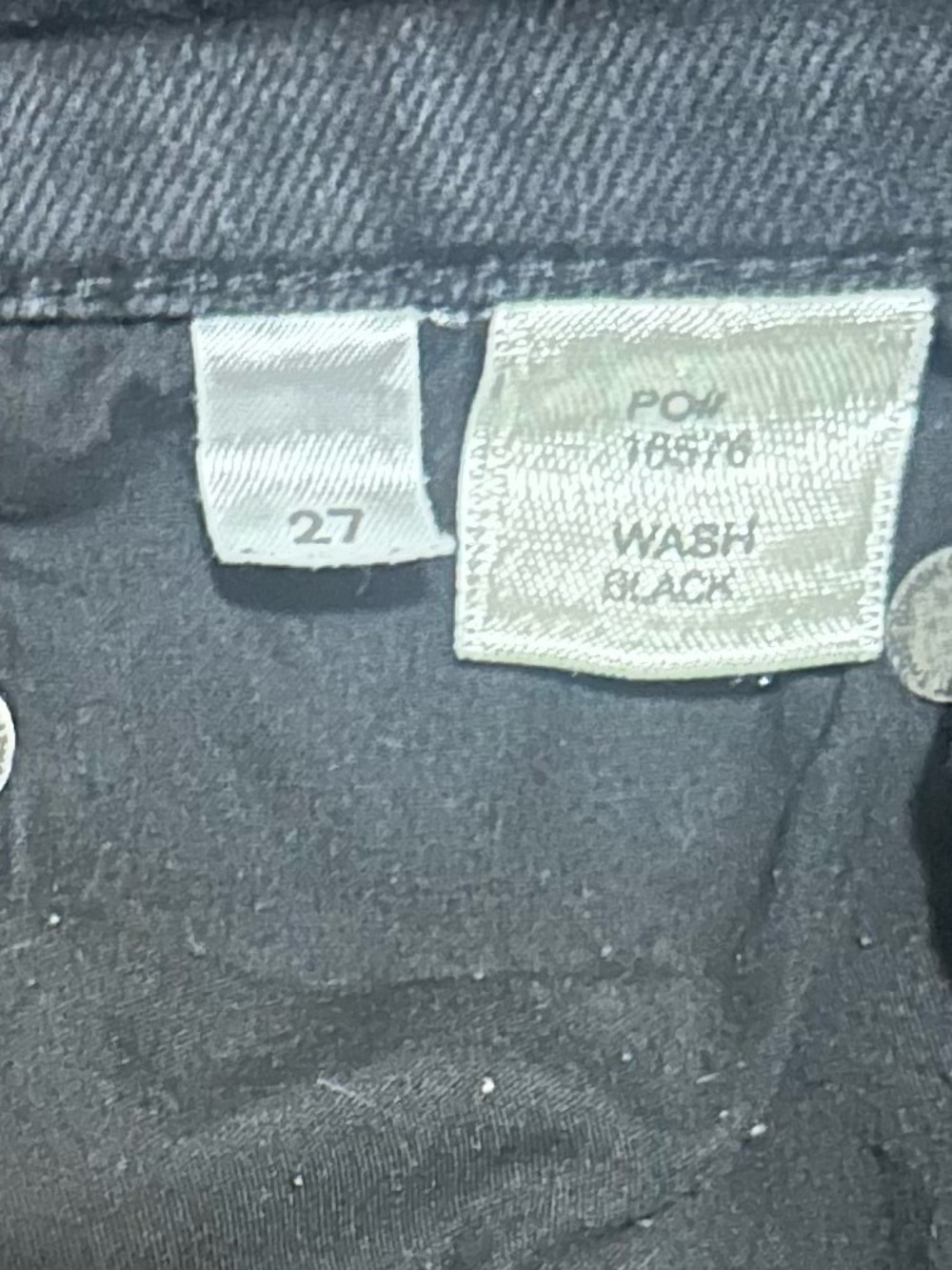 Reformation High Rise Jeans Black Straight-Leg Jeans Size 27 - Picture 8 of 10